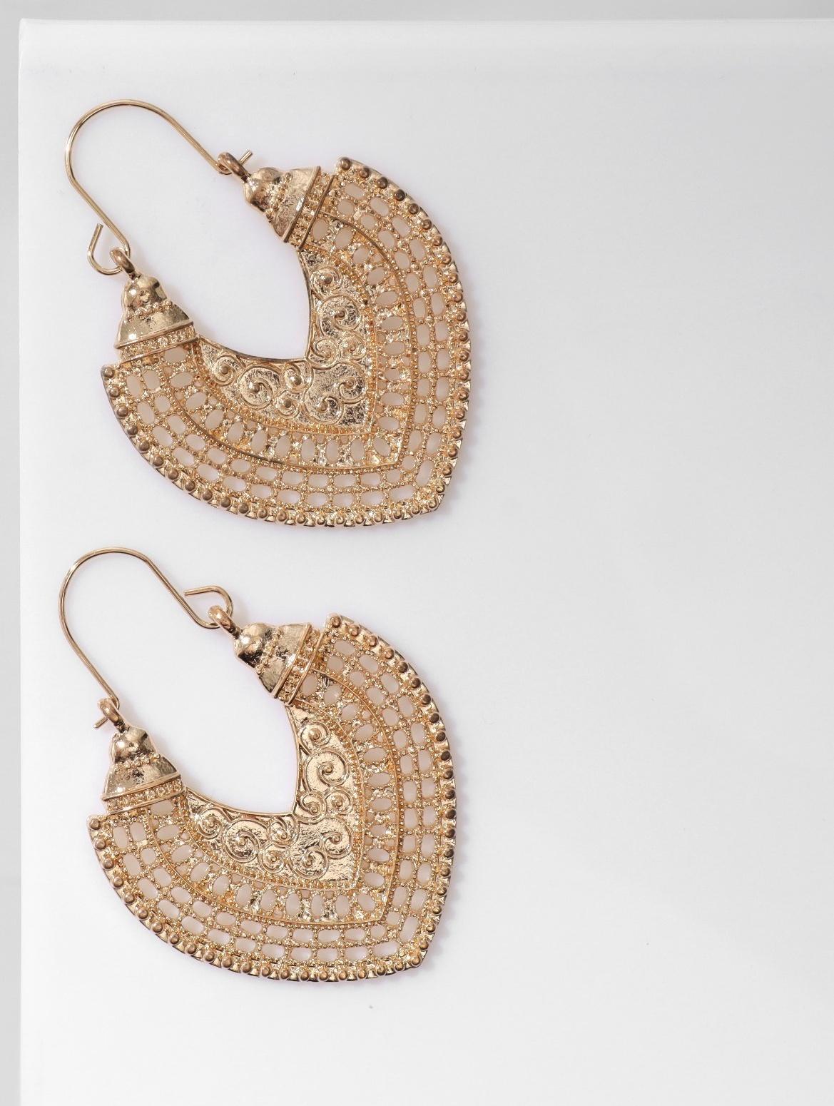 Серьги металл 