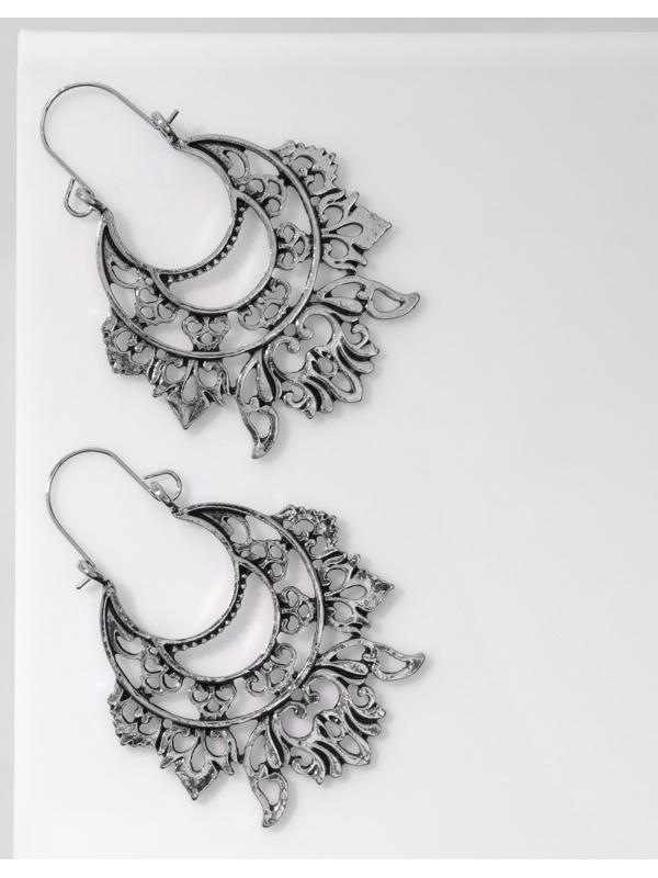 Серьги металл 