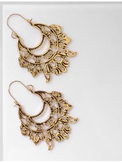 Серьги металл 