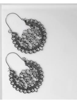 Серьги металл 