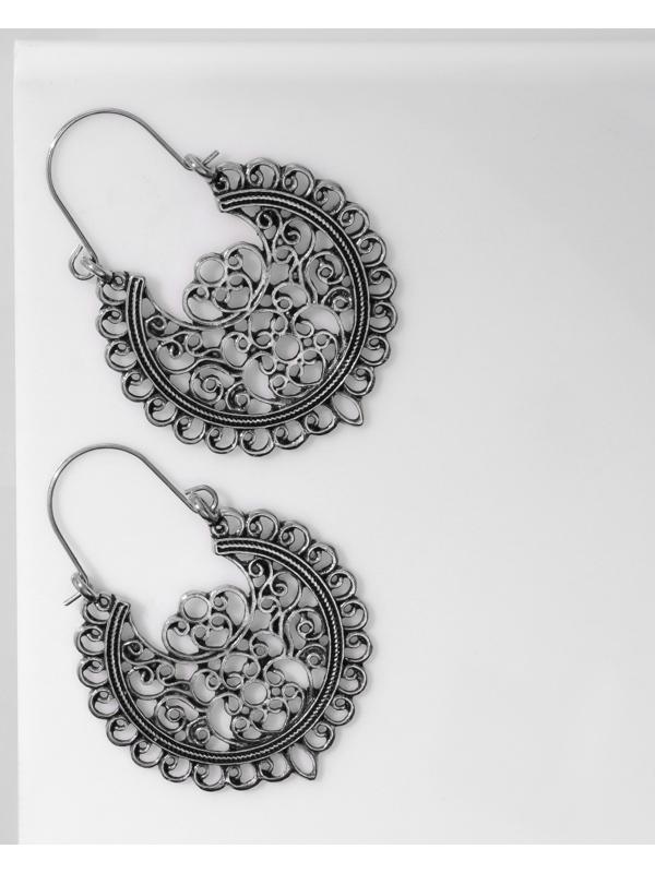 Серьги металл 