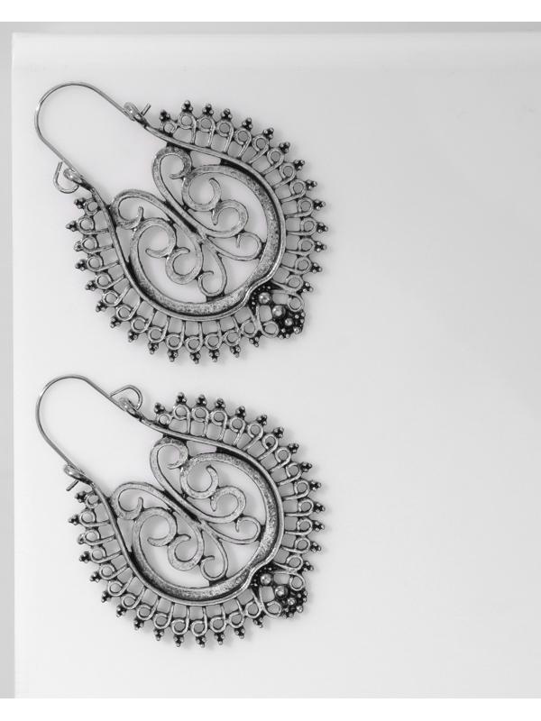 Серьги металл 