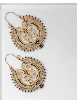 Серьги металл 