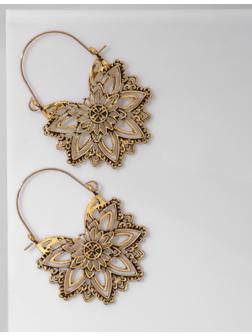 Серьги металл 