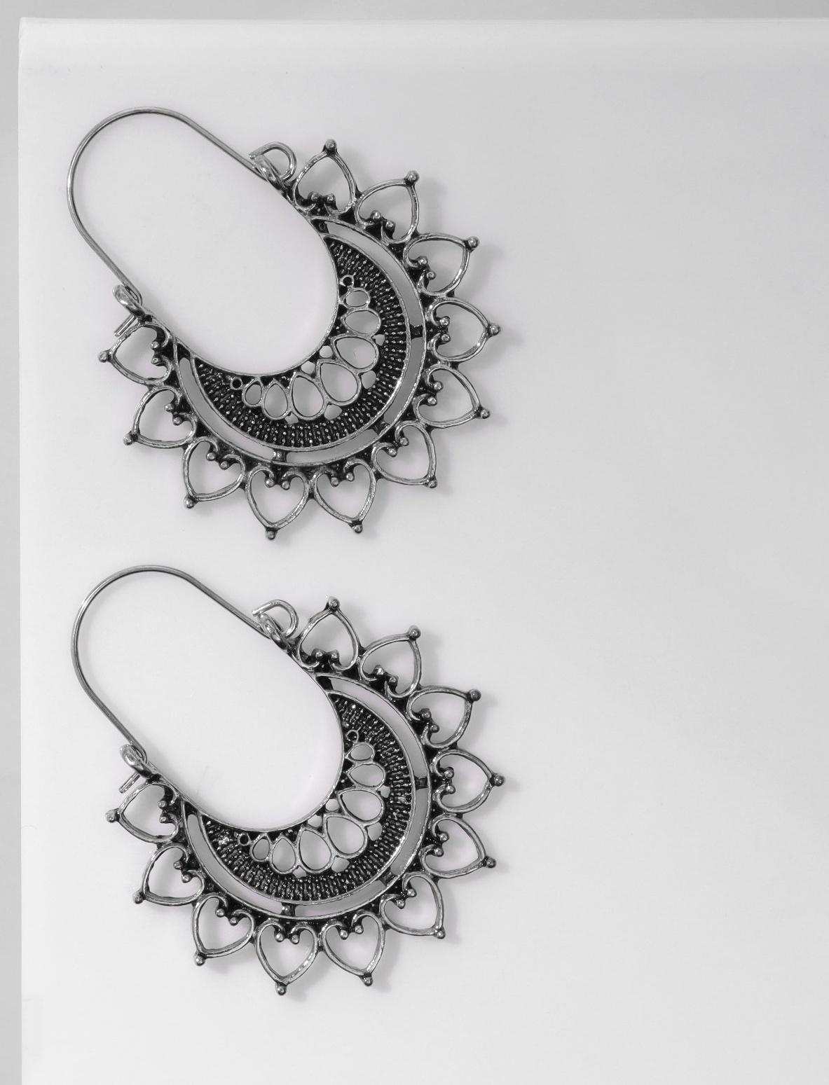 Серьги металл 