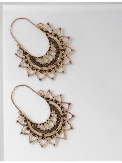 Серьги металл 