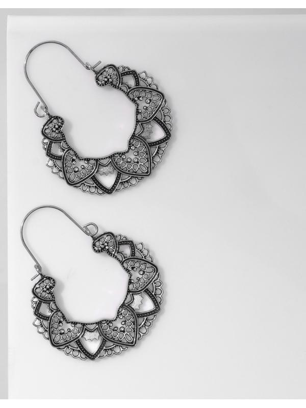 Серьги металл 