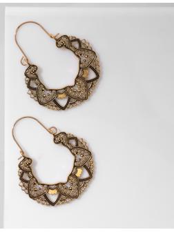 Серьги металл 