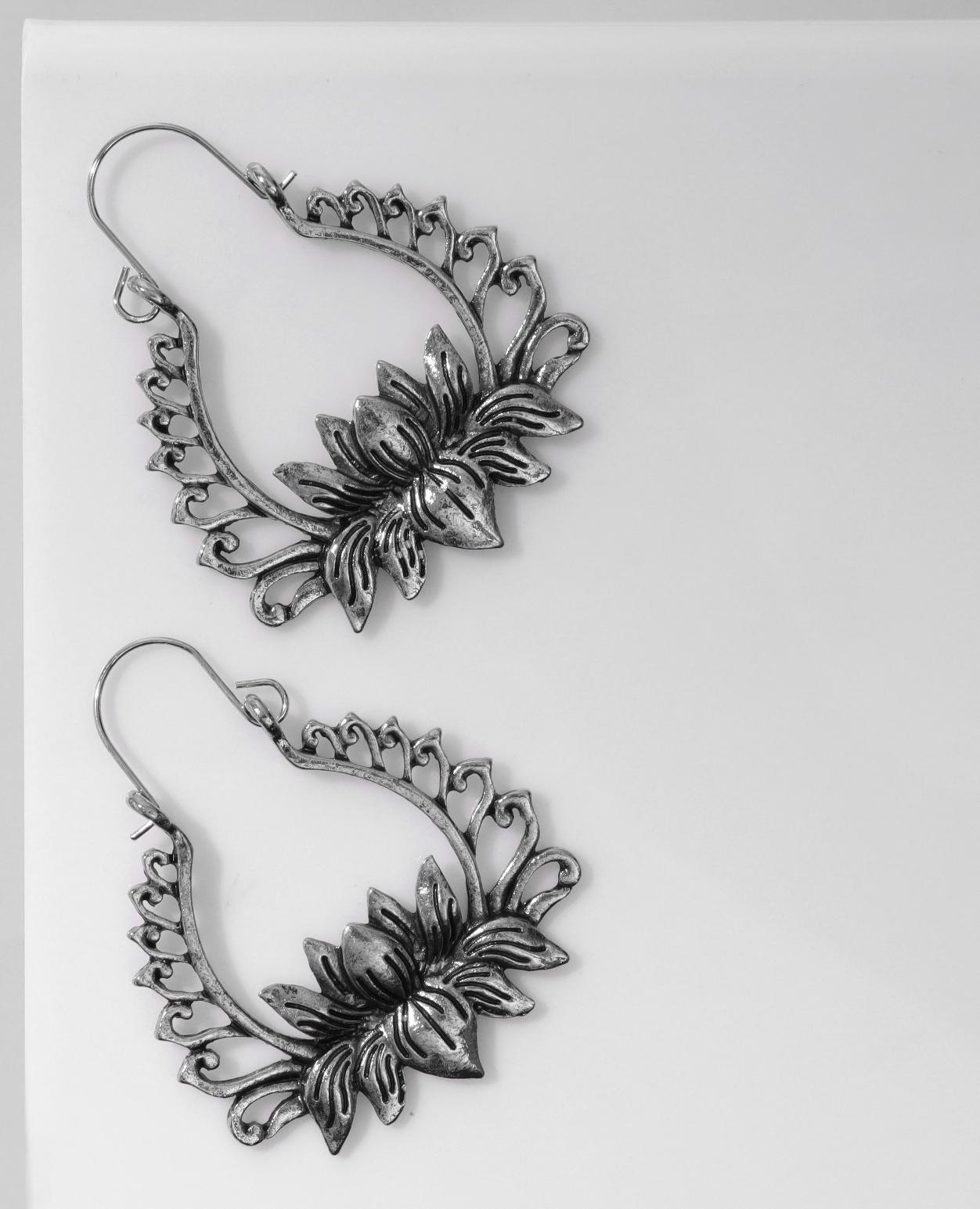 Серьги металл 