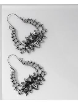 Серьги металл 