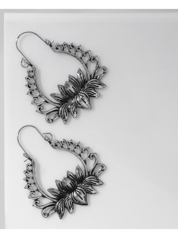 Серьги металл 