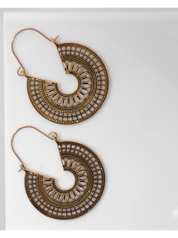 Серьги металл 