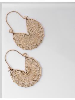 Серьги металл 