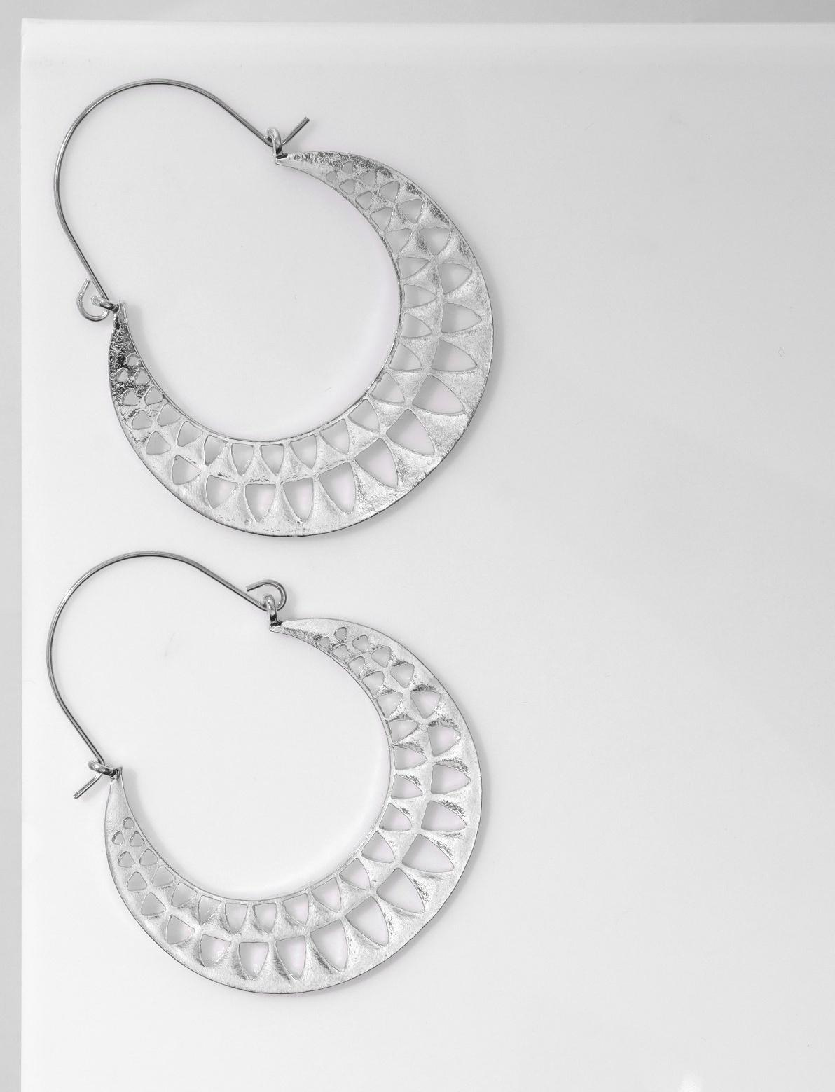 Серьги металл 