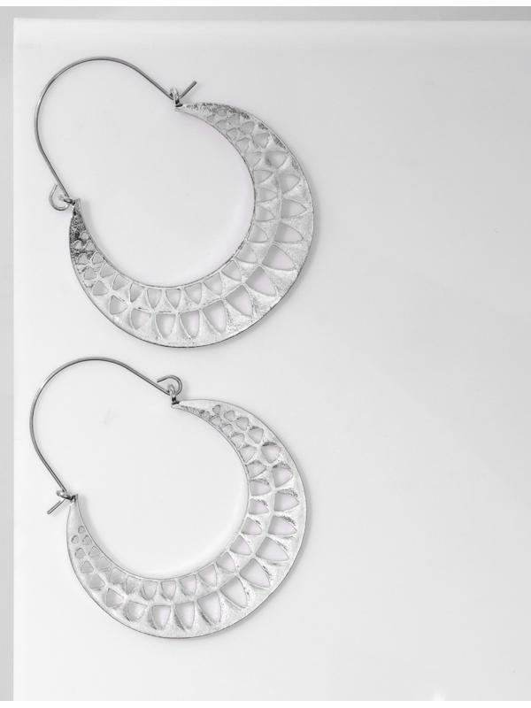 Серьги металл 