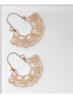 Серьги металл 