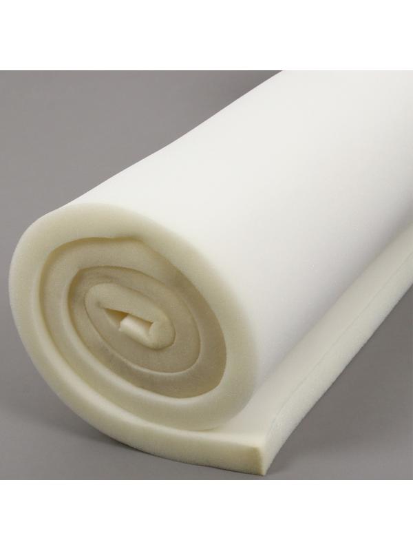 Поролон, 2 × 1 м, толщина 30 мм, 16 кг/м³, белый