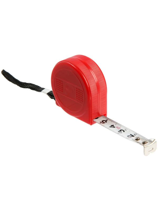 Рулетка ЛОМ промо, пластиковый корпус, 2 м х 12 мм