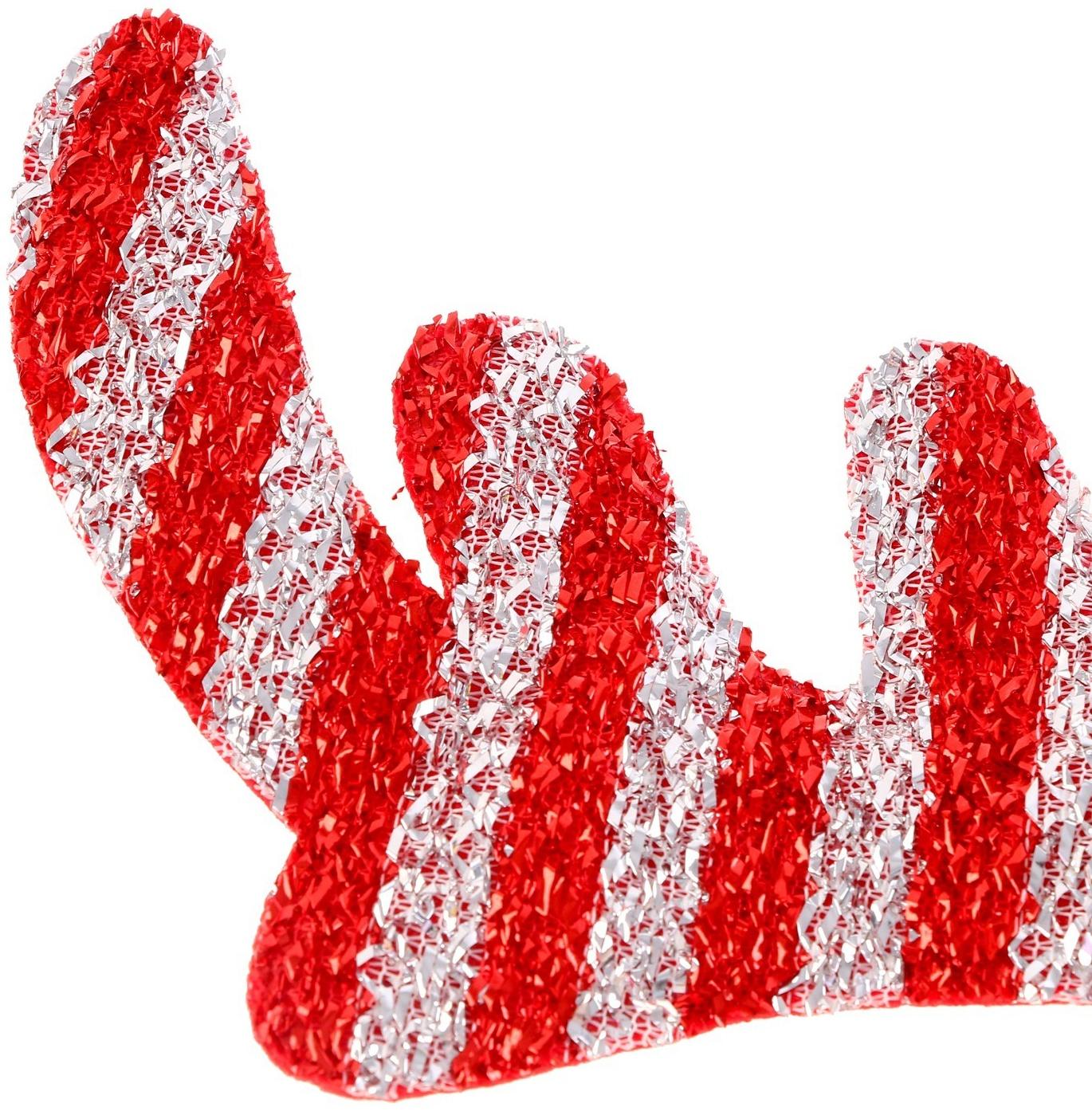 Карнавальный ободок «Рожки», цвет красный