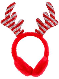 Карнавальный ободок «Рожки», цвет красный