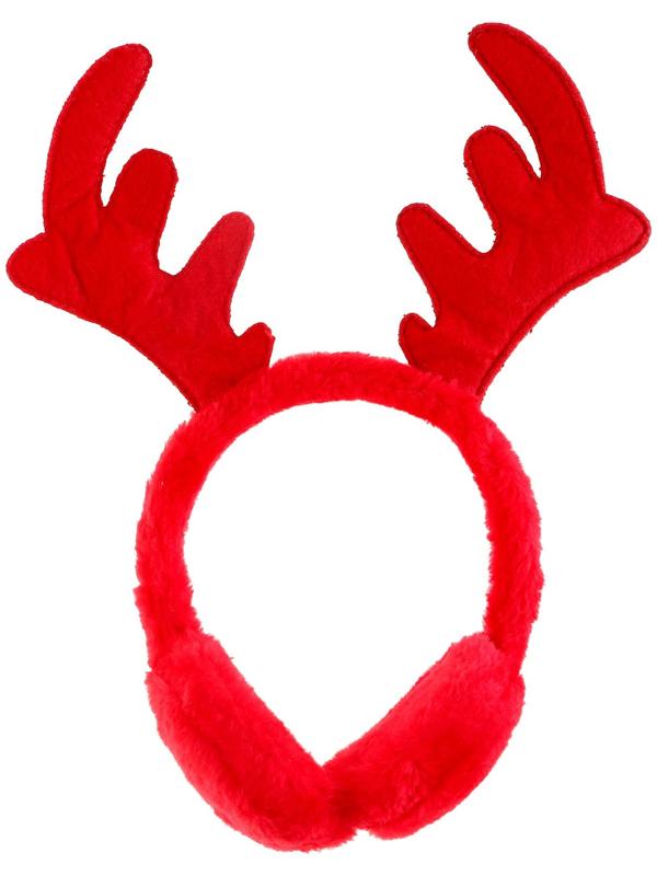 Карнавальный ободок «Рожки», цвет красный