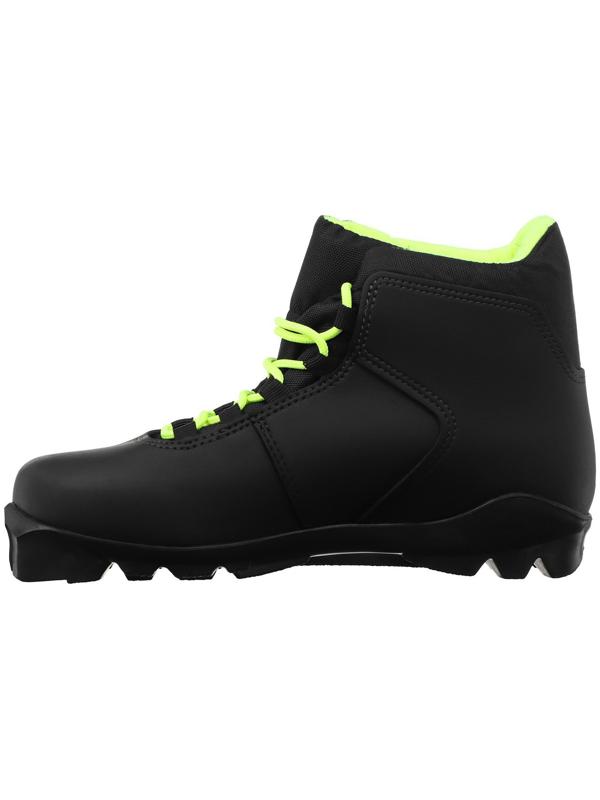 Ботинки лыжные Winter Star comfort, SNS, р. 45, цвет чёрный, лого лайм/неон