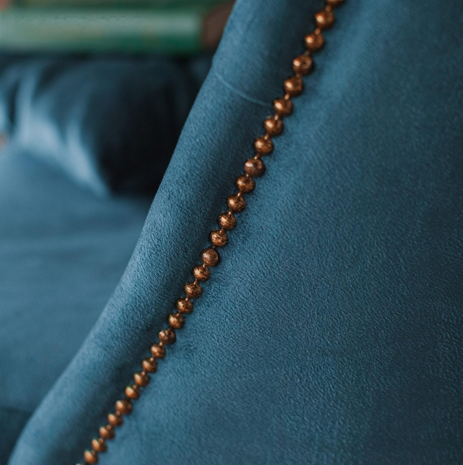 Гвозди ТУНДРА, декоративные, 10х18,5 мм, медь, 50 шт