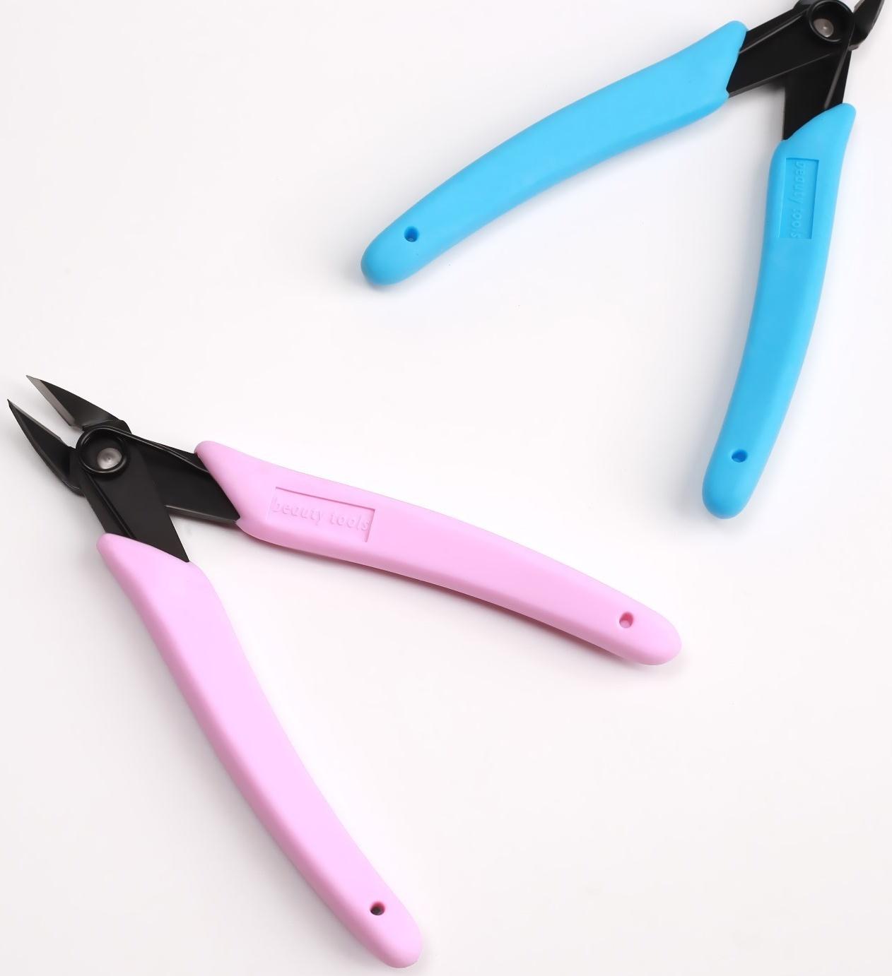 Кусачки педикюрные, прямое лезвие, 13 см, длина лезвия - 12 мм, цвет МИКС