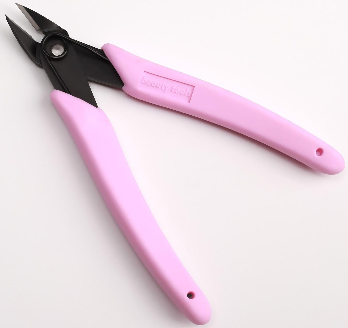 Кусачки педикюрные, прямое лезвие, 13 см, длина лезвия - 12 мм, цвет МИКС