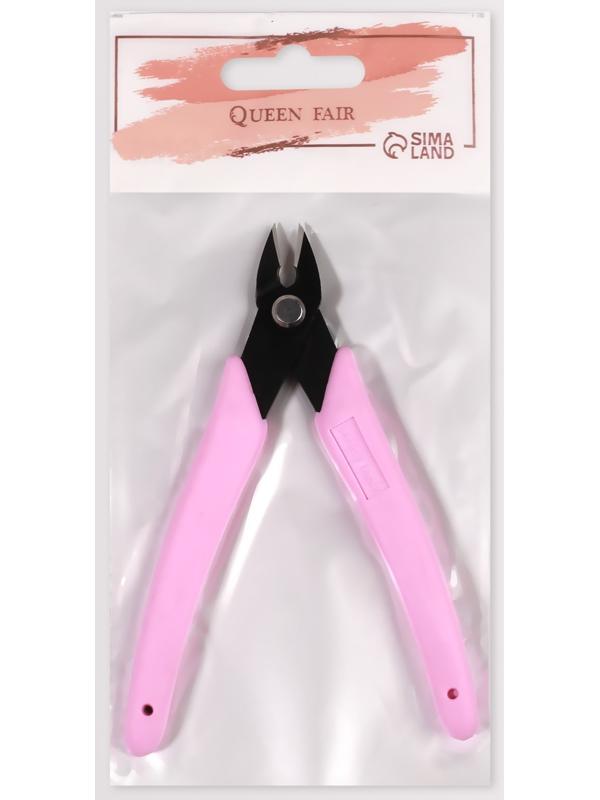 Кусачки педикюрные, прямое лезвие, 13 см, длина лезвия - 12 мм, цвет МИКС