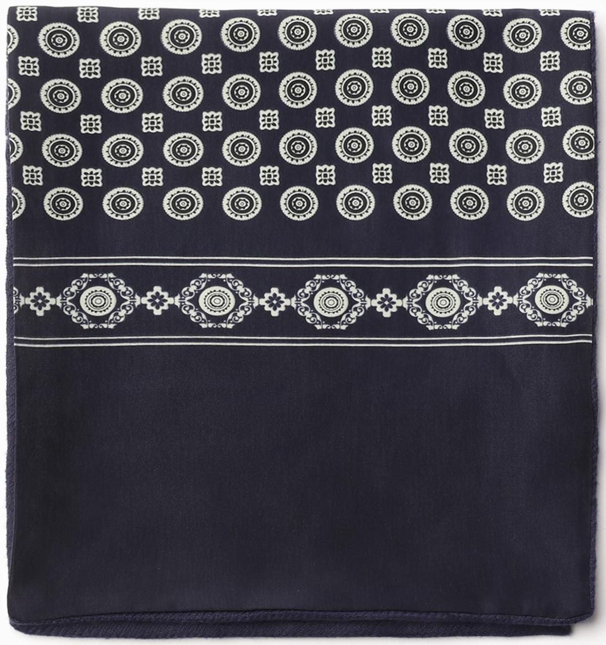 Шарф мужской, цвет тёмно-синий, размер 29х127