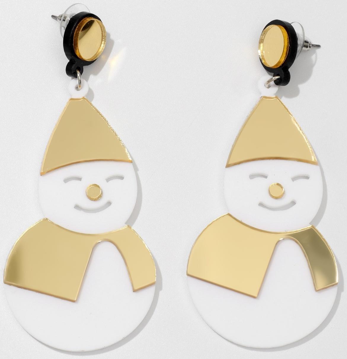 Серьги акрил 