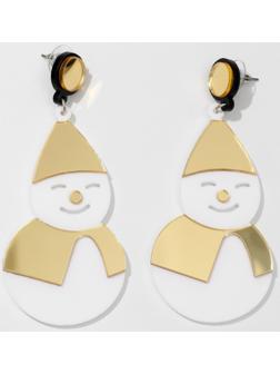 Серьги акрил 