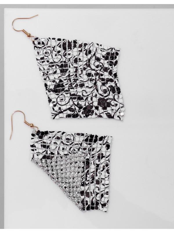 Серьги висячие 