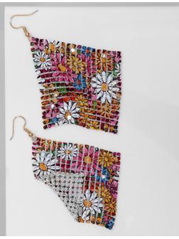 Серьги висячие 