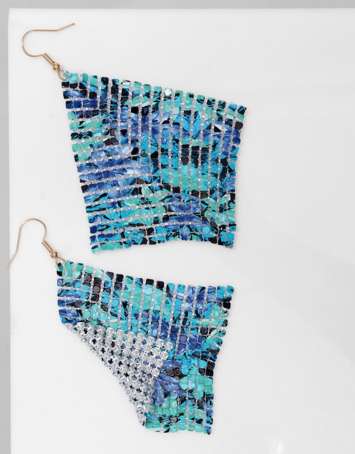 Серьги висячие 