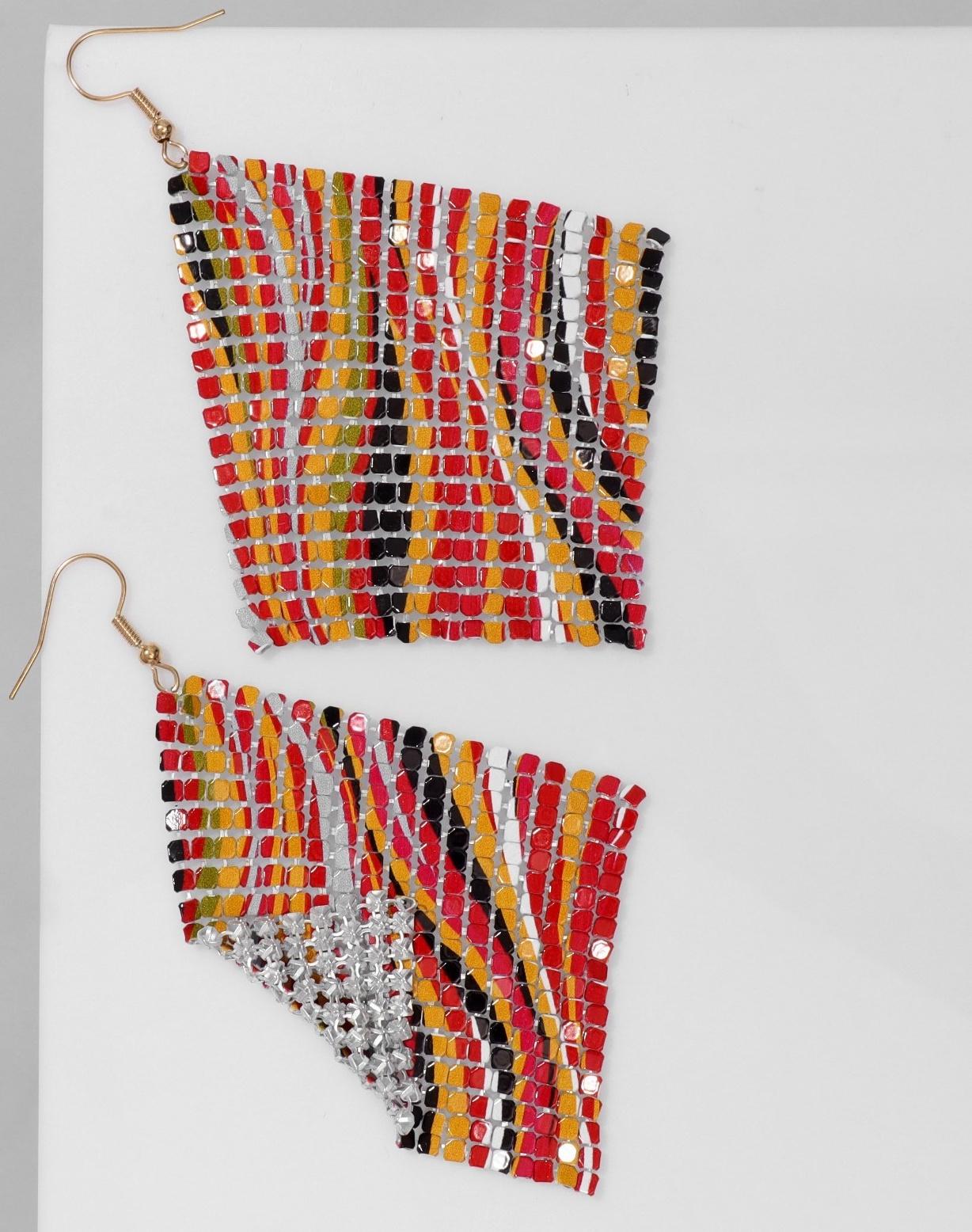 Серьги висячие 