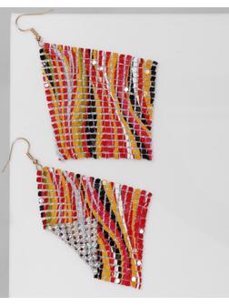 Серьги висячие 