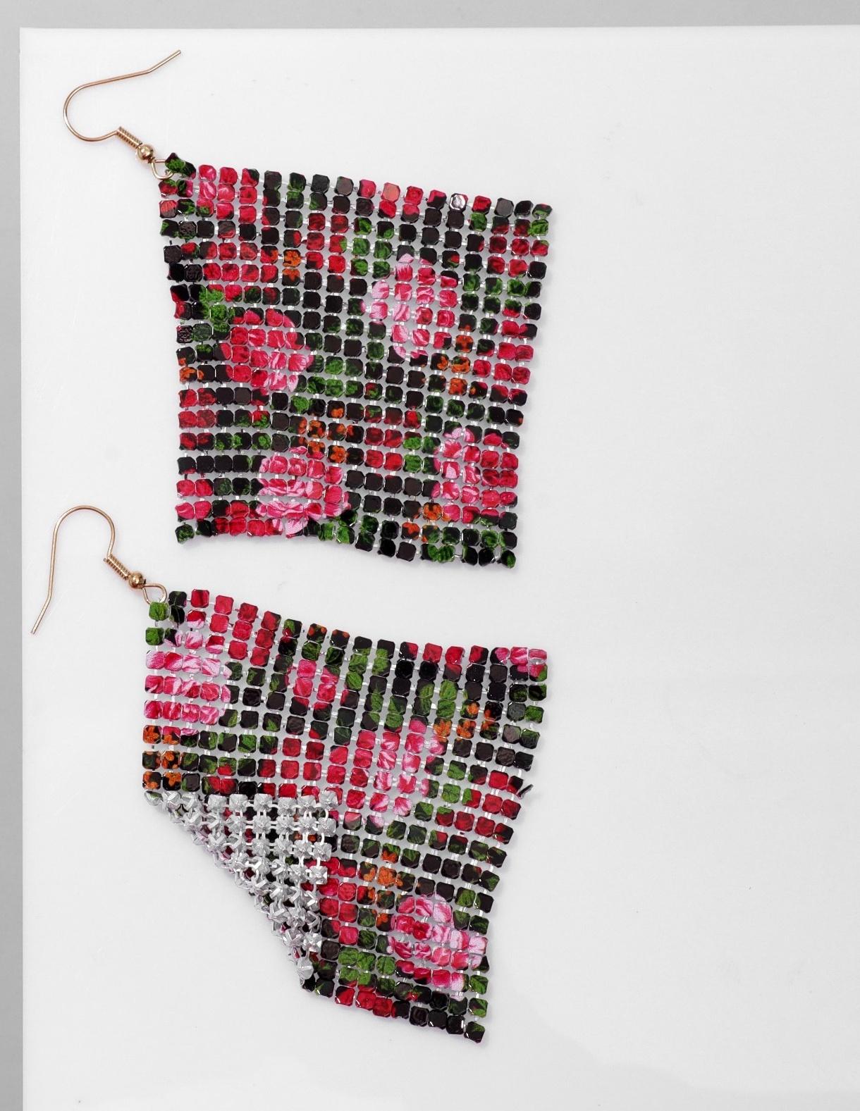 Серьги висячие 