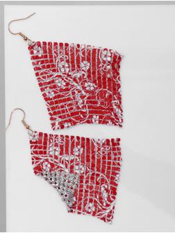 Серьги висячие 