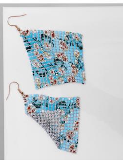 Серьги висячие 