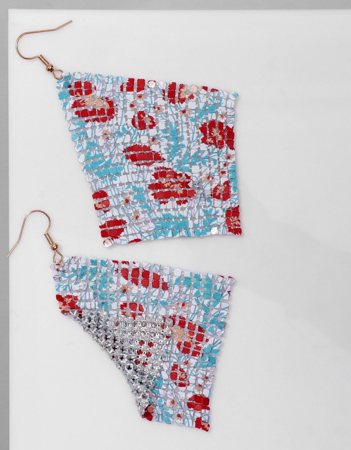 Серьги висячие 