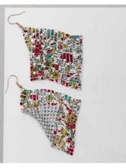 Серьги висячие 