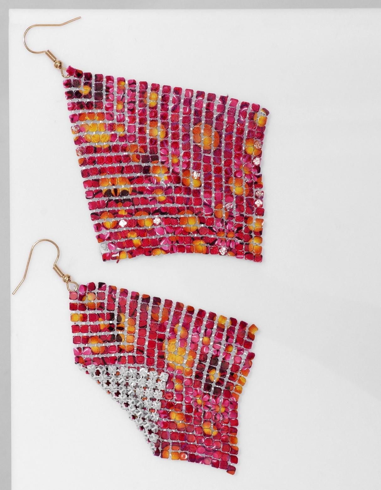 Серьги висячие 