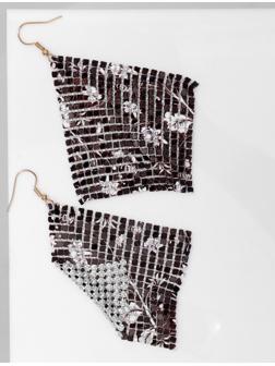 Серьги висячие 