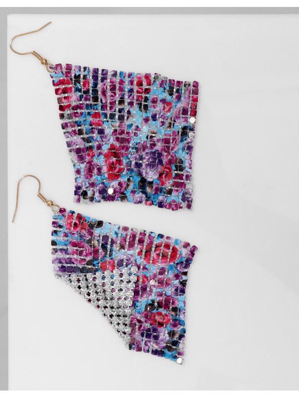 Серьги висячие 