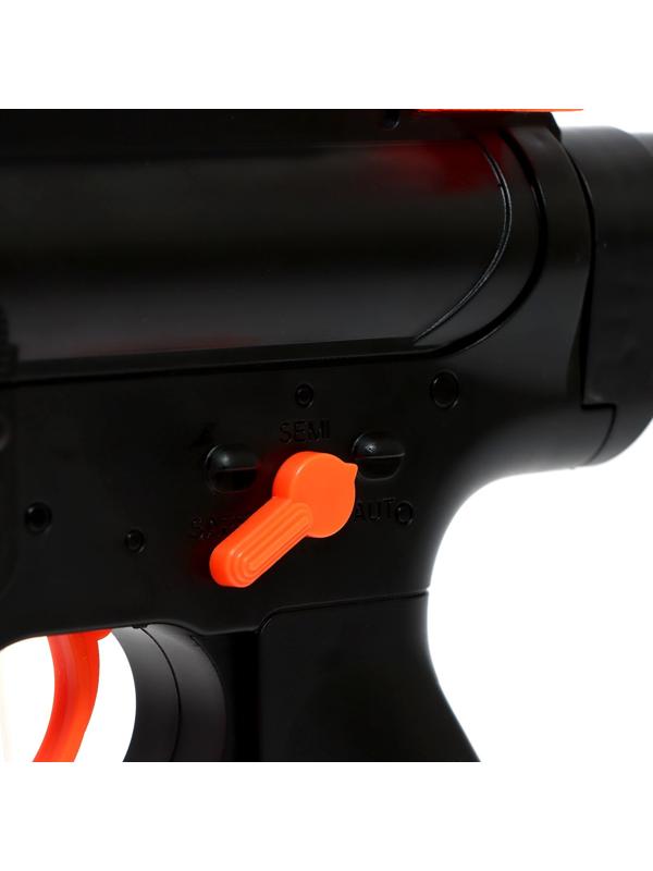 Автомат «Вперёд», гелевые и мягкие пули, свет