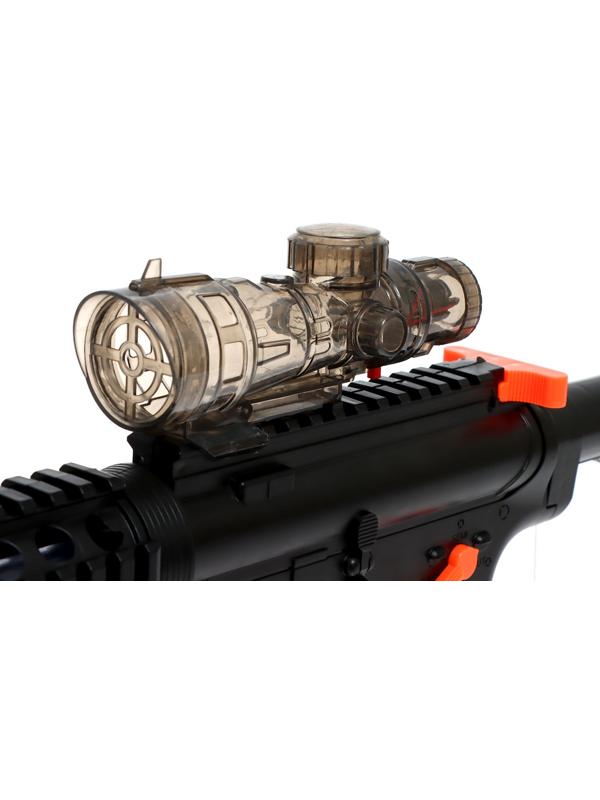 Автомат «Вперёд», гелевые и мягкие пули, свет