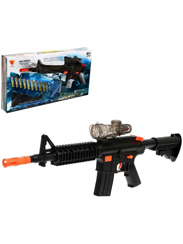 Автомат «Вперёд», гелевые и мягкие пули, свет