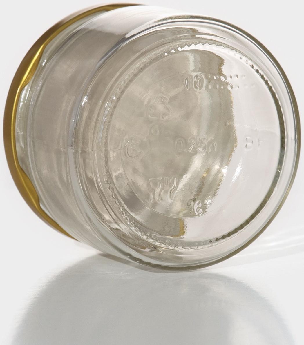 Набор стеклянных банок с крышкой, ТО-82 мм, 0,2-0,25 л, 6 шт